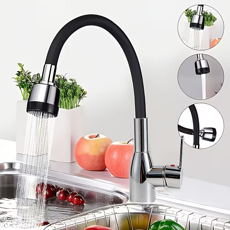 |FREE DELIVERY| 360° Bendable Silicone Tap Extension Faucet Nozzle – Soft & Shower water