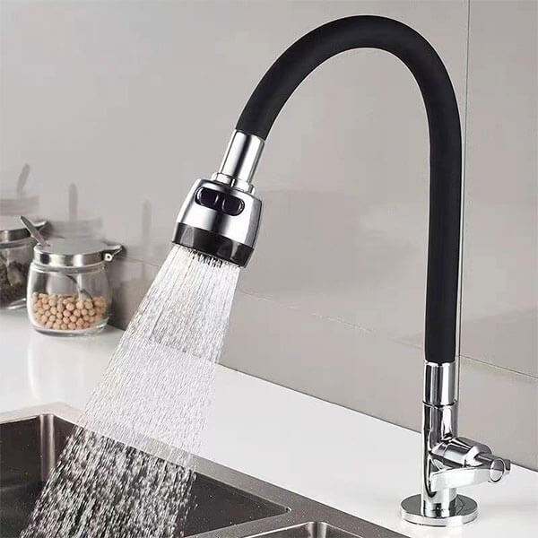 |FREE DELIVERY| 360° Bendable Silicone Tap Extension Faucet Nozzle – Soft & Shower water