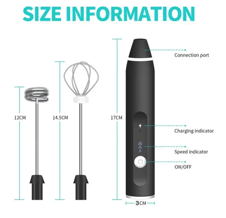 |Free Home Delivery| 2 in 1 Electric Milk Frother /Coffee Beater