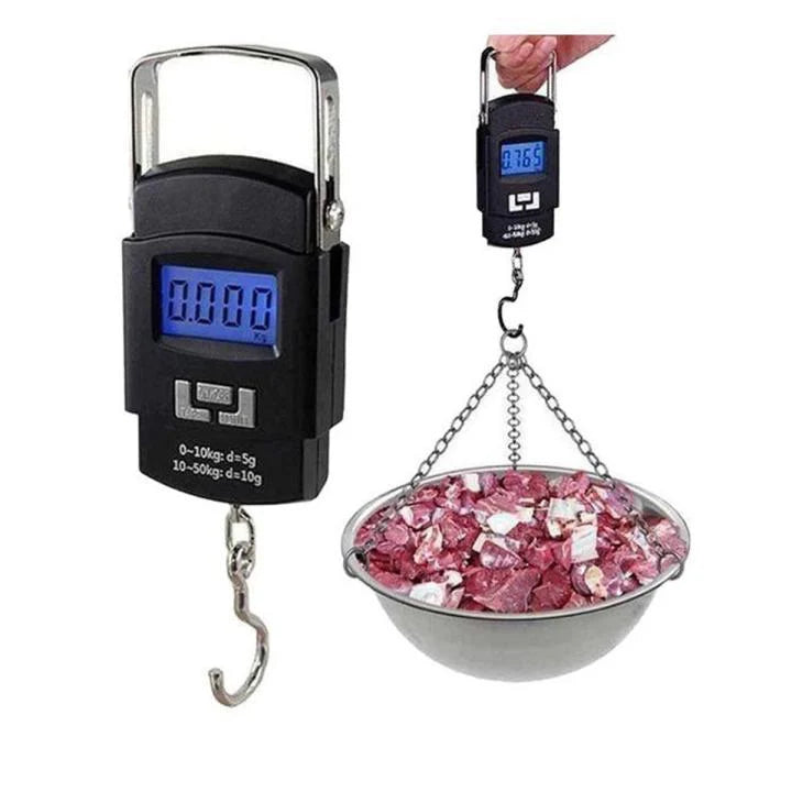 Portable Electronic Weight Scale (50 kg Capacity)