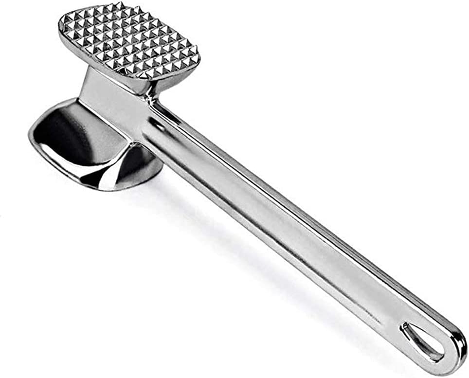 Meat Tenderizer Hammer Mallet Tool Pounder For Tenderizing Steak Beef And Poultry Aluminum Alloy