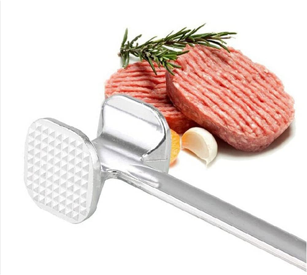 Meat Tenderizer Hammer Mallet Tool Pounder For Tenderizing Steak Beef And Poultry Aluminum Alloy
