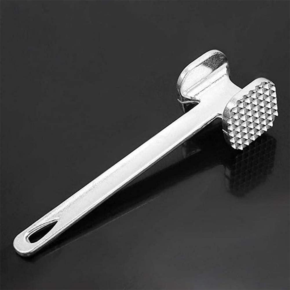 Meat Tenderizer Hammer Mallet Tool Pounder For Tenderizing Steak Beef And Poultry Aluminum Alloy