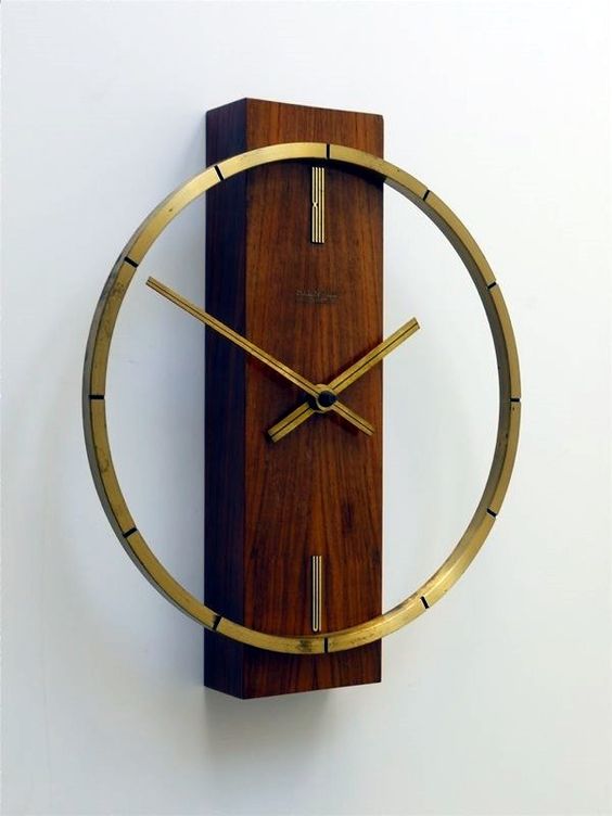 Natural Edge Wooden Wall Clock