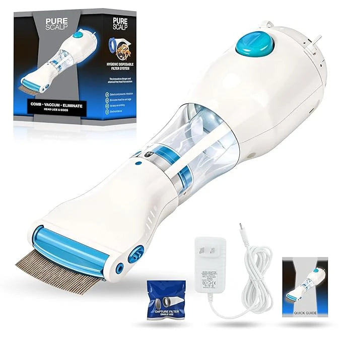 FREE HOME DELIVERY| Chemical-Free Lice Removal Comb With Steel Comb