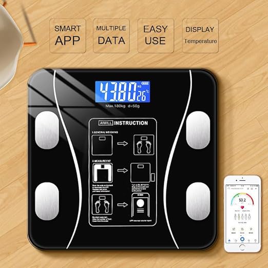 (Free Delivery) Smart Body Composition Scale ⚖️📱
