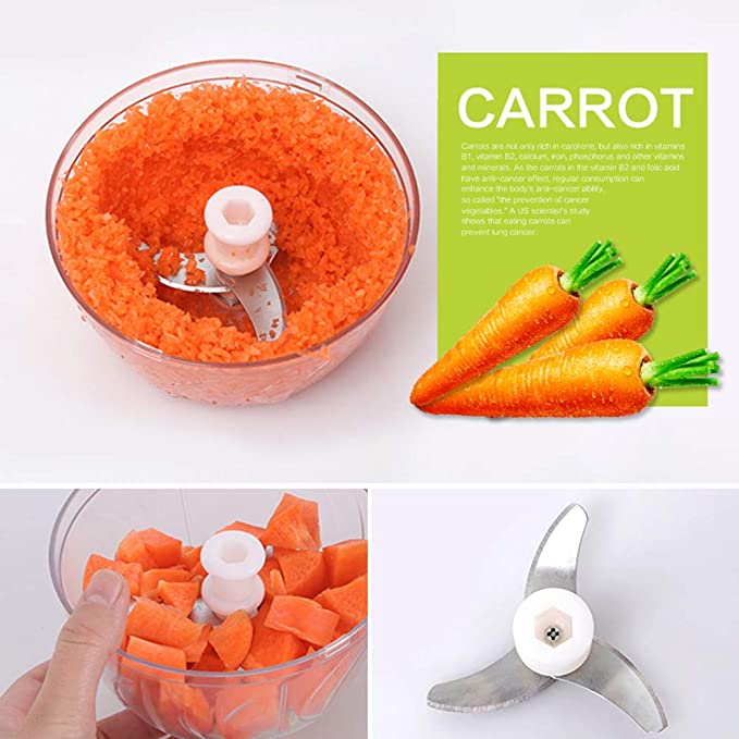 Vegetable Chopper High Speedy Design Vegetable Fruit Twist
