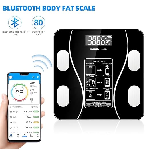 (Free Delivery) Smart Body Composition Scale ⚖️📱