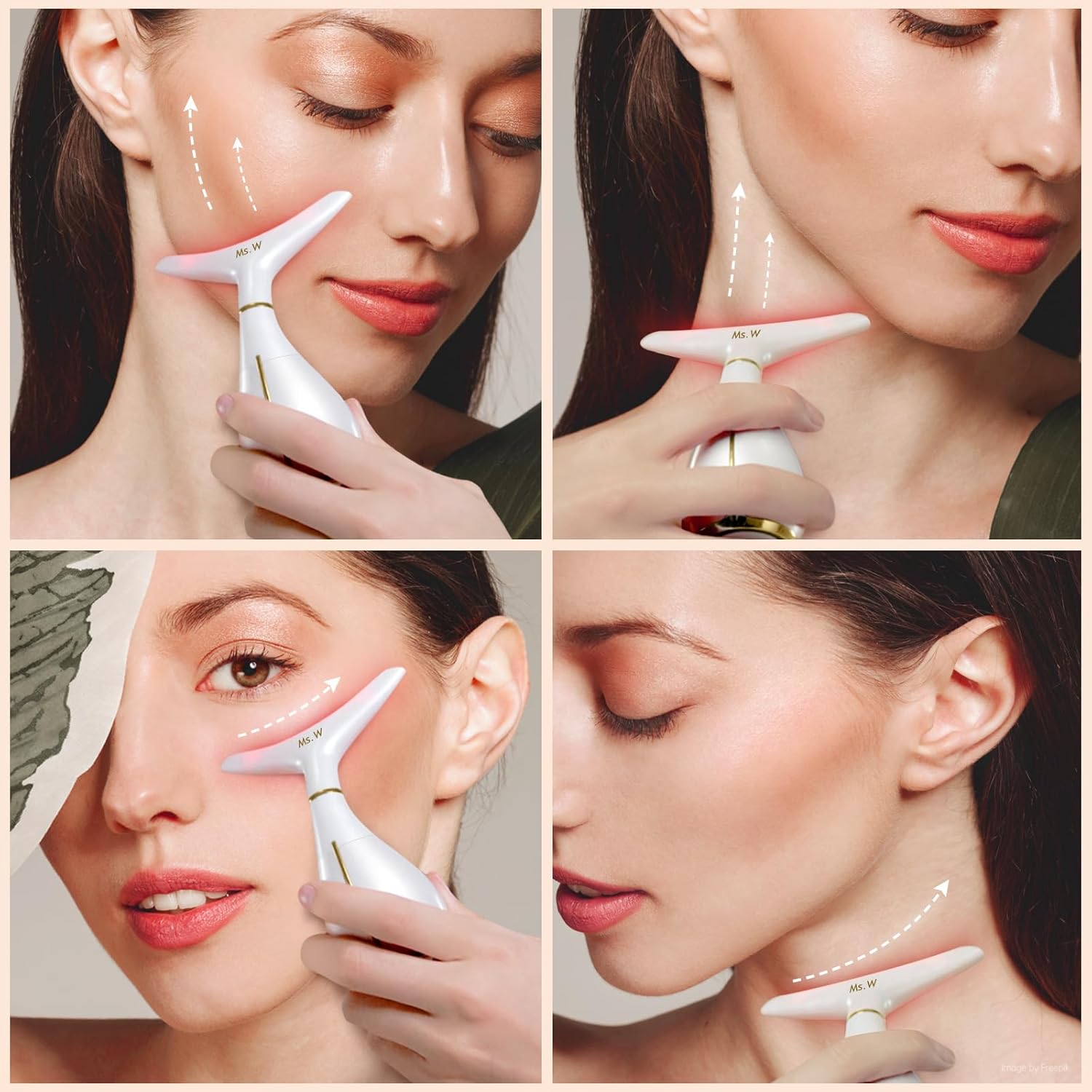 Premium Face Massager Beauty Machine, Double Chin Therapy Facial Lifting Massager