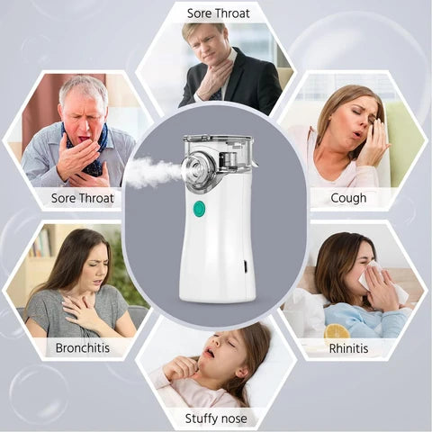 |FREE DELIVERY| 2-in-1 Home Health Combo – Digital BP Monitor + Portable Nebulizer