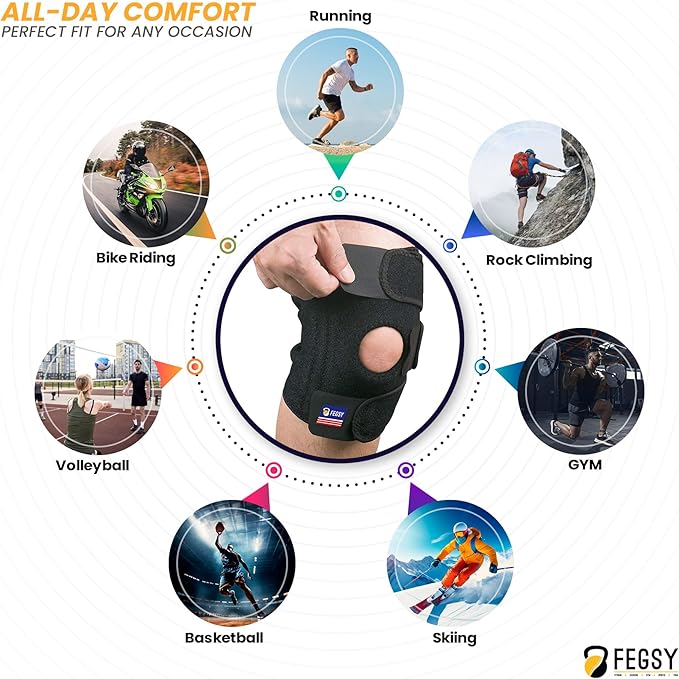 Adjustable Knee Cap Support