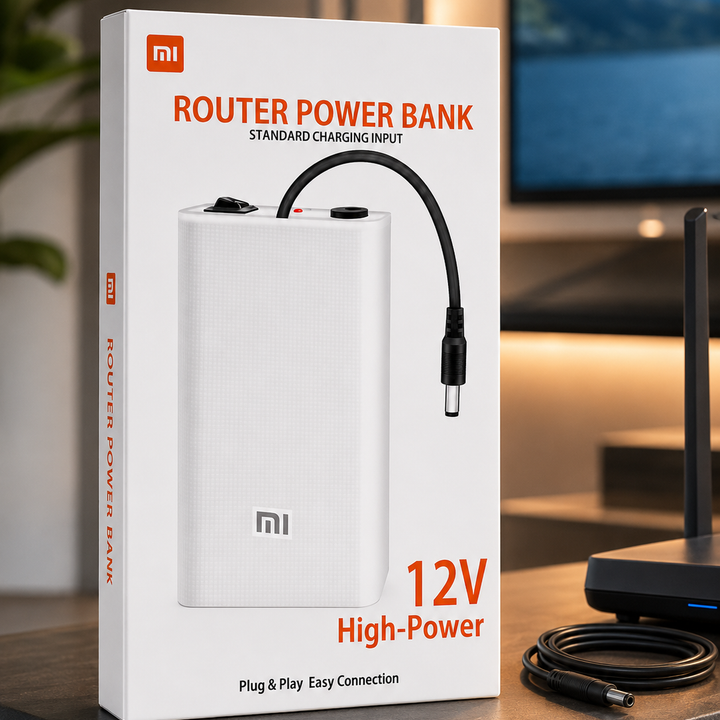 |FREE HOME DELIVERY| WiFi Router UPS Power Bank 12 Volts