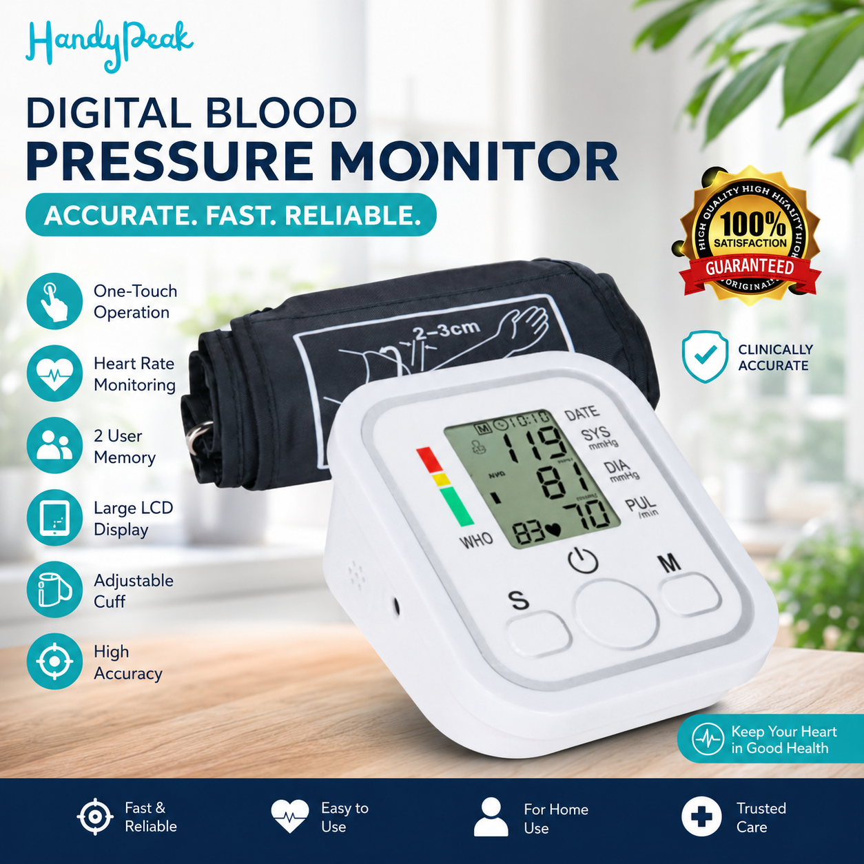 [FREE DELIVERY] Automatic Digital monitor Bp Machine