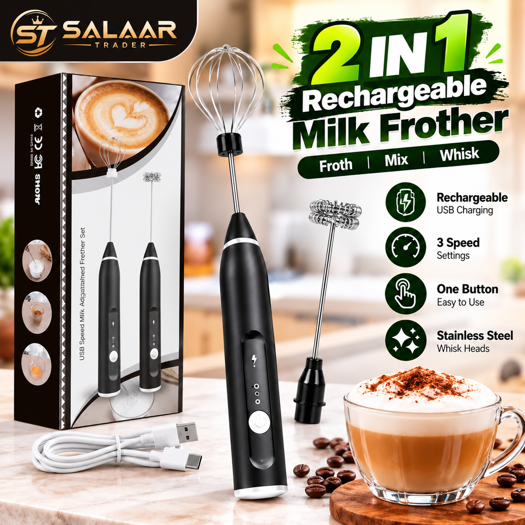 |Free Home Delivery| 2 in 1 Electric Milk Frother /Coffee Beater