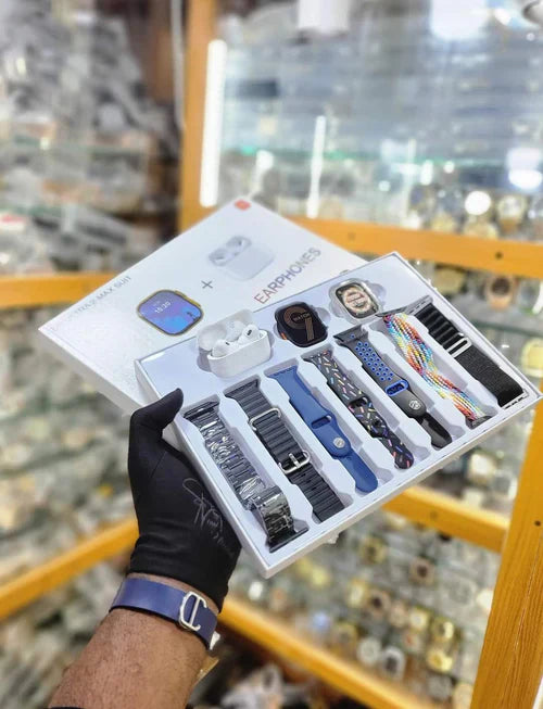 i20 Ultra Max Smart Watch +Airpods (FREE HOME DELIVERY)