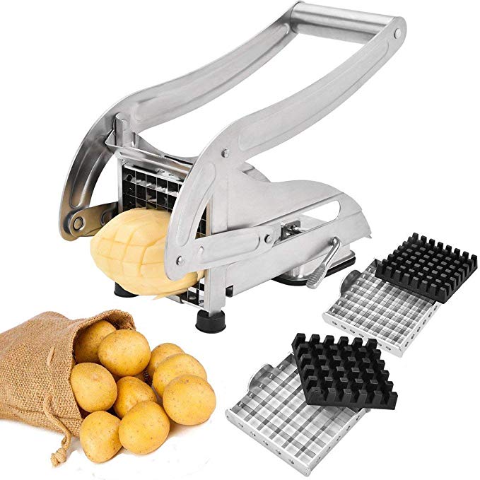 Stainless Steel King Crockery Potato Chipper & Cutter