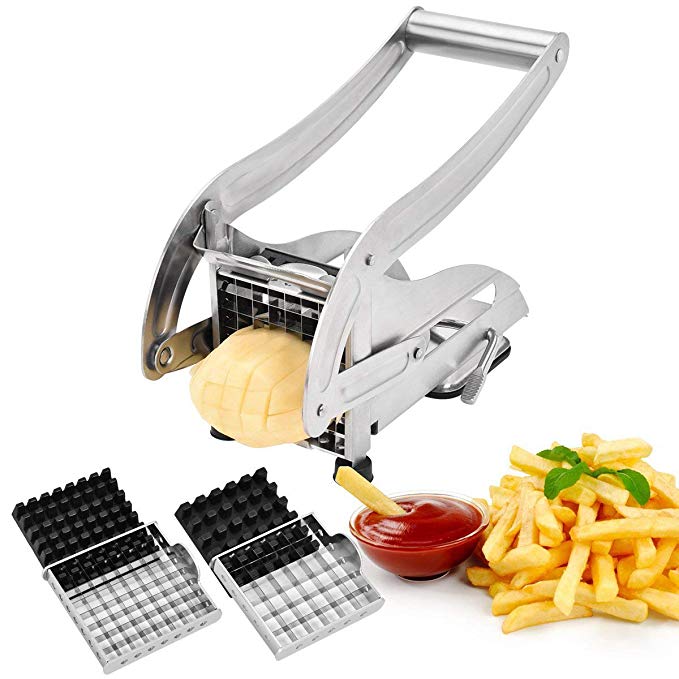 Stainless Steel King Crockery Potato Chipper & Cutter