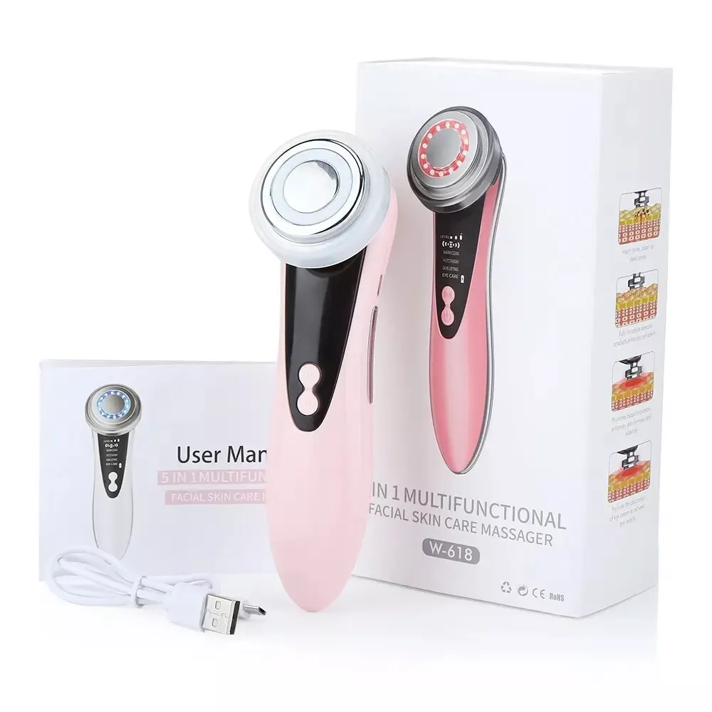 5 in 1 Multifunctional Electric Facial Skin Care Massager