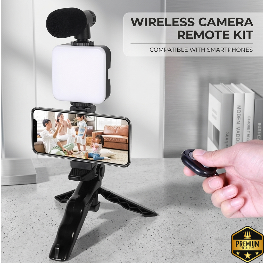 (Free Home Delivery) Smart Vlog Kit 🎥✨