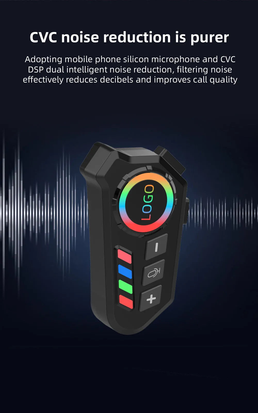 K06 Helmet Bluetooth Earphones – Wireless Motorcycle Helmet Headphones with quality Sound & Hands-Free Calling