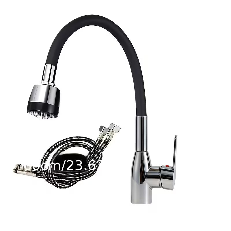 |FREE DELIVERY| 360° Bendable Silicone Tap Extension Faucet Nozzle – Soft & Shower water