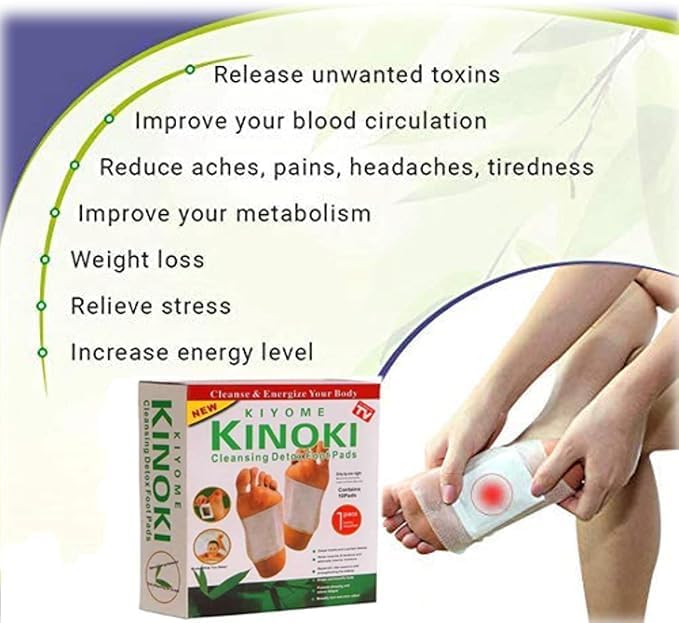 (Free Home Delivery) Kinoki Cleansing Detox Foot Patches