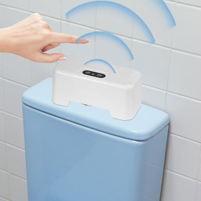 😍1st Time In Pakistan Automatic Sensing Toilet Flush Button, Touchless Smart Toilet Sensor (Free Home Delivery)