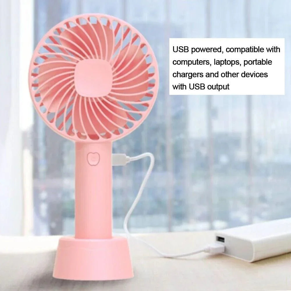Rechargeable Mini Handheld Portable Fan