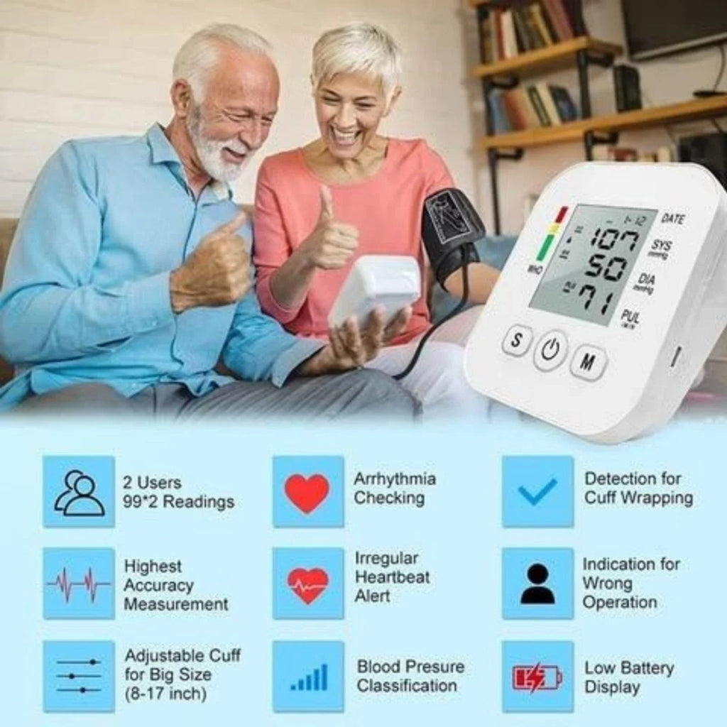 |FREE DELIVERY| 2-in-1 Home Health Combo – Digital BP Monitor + Portable Nebulizer