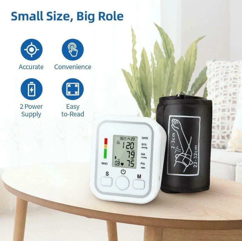 |FREE DELIVERY| 2-in-1 Home Health Combo – Digital BP Monitor + Portable Nebulizer