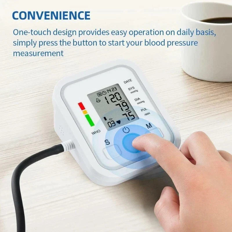 |FREE DELIVERY| 2-in-1 Home Health Combo – Digital BP Monitor + Portable Nebulizer